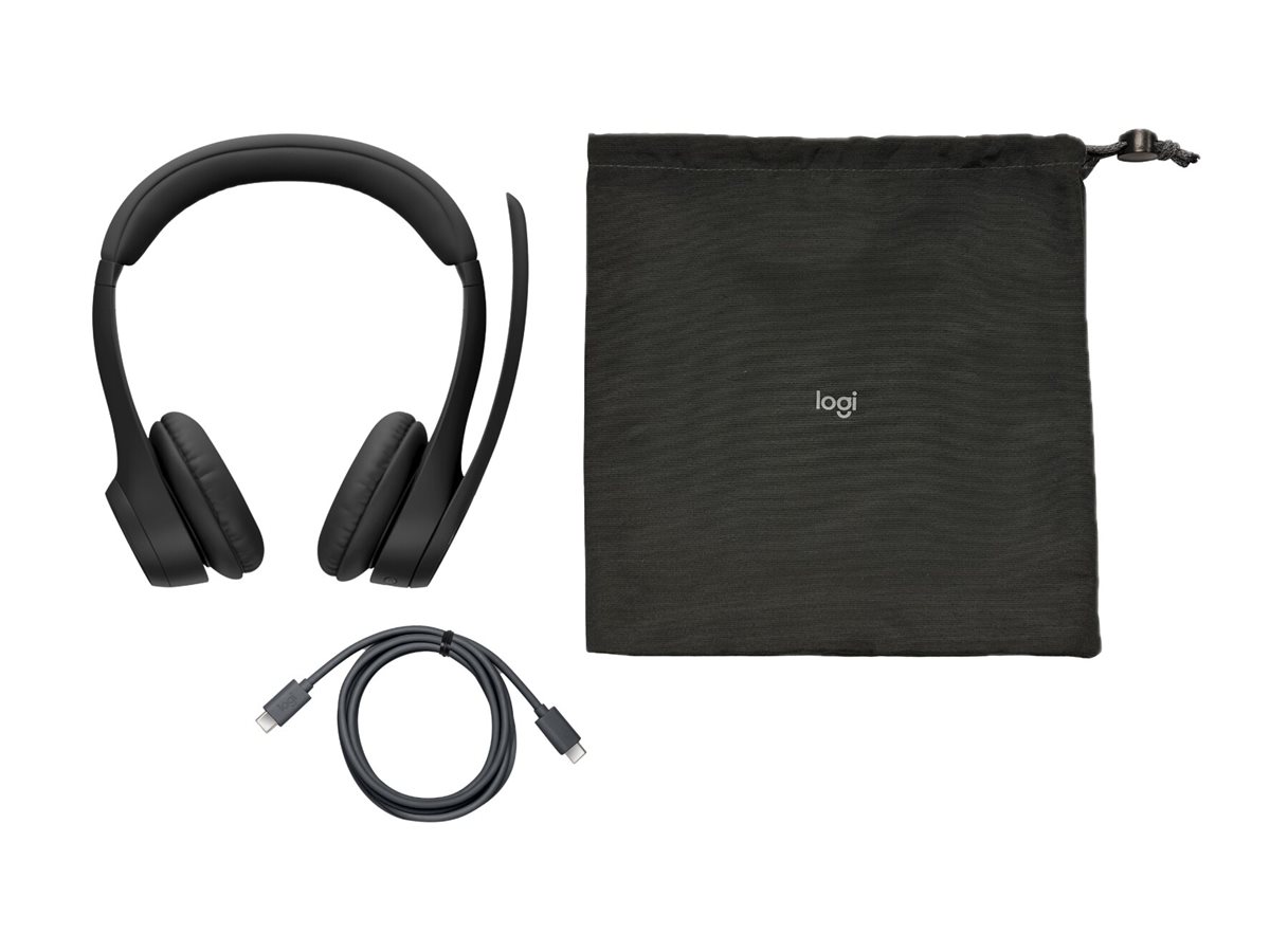 Слушалки Logitech Headset Zone 305 MS / 981-001458 Black - PN 981-001458
