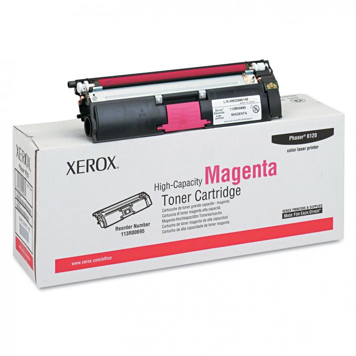 КАСЕТА ЗА XEROX Phaser 6120N/6115 MFP/D - Magenta - HIGH CAPACITY  - PN 113R00695