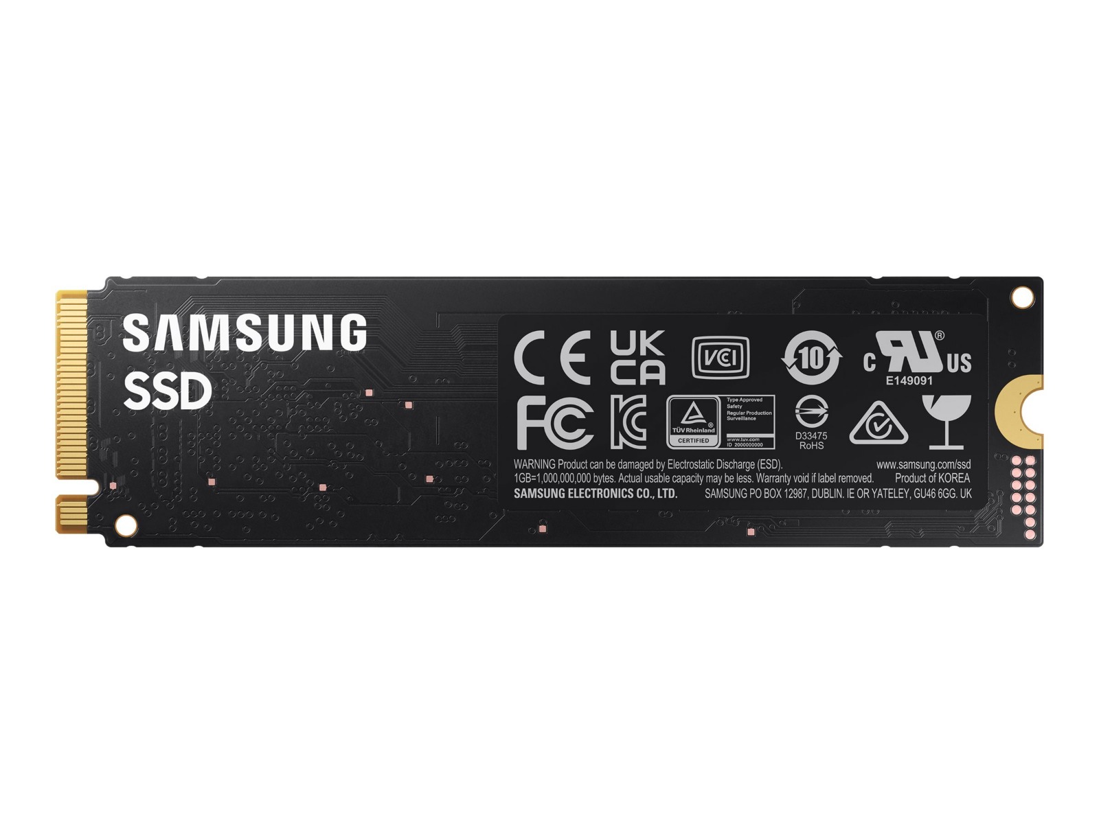 ВЪТРЕШЕН ТВЪРД ДИСК SAMSUNG SSD 980 M.2 500GB PCIe Gen3x4 2280 - PN MZ-V8V500BW