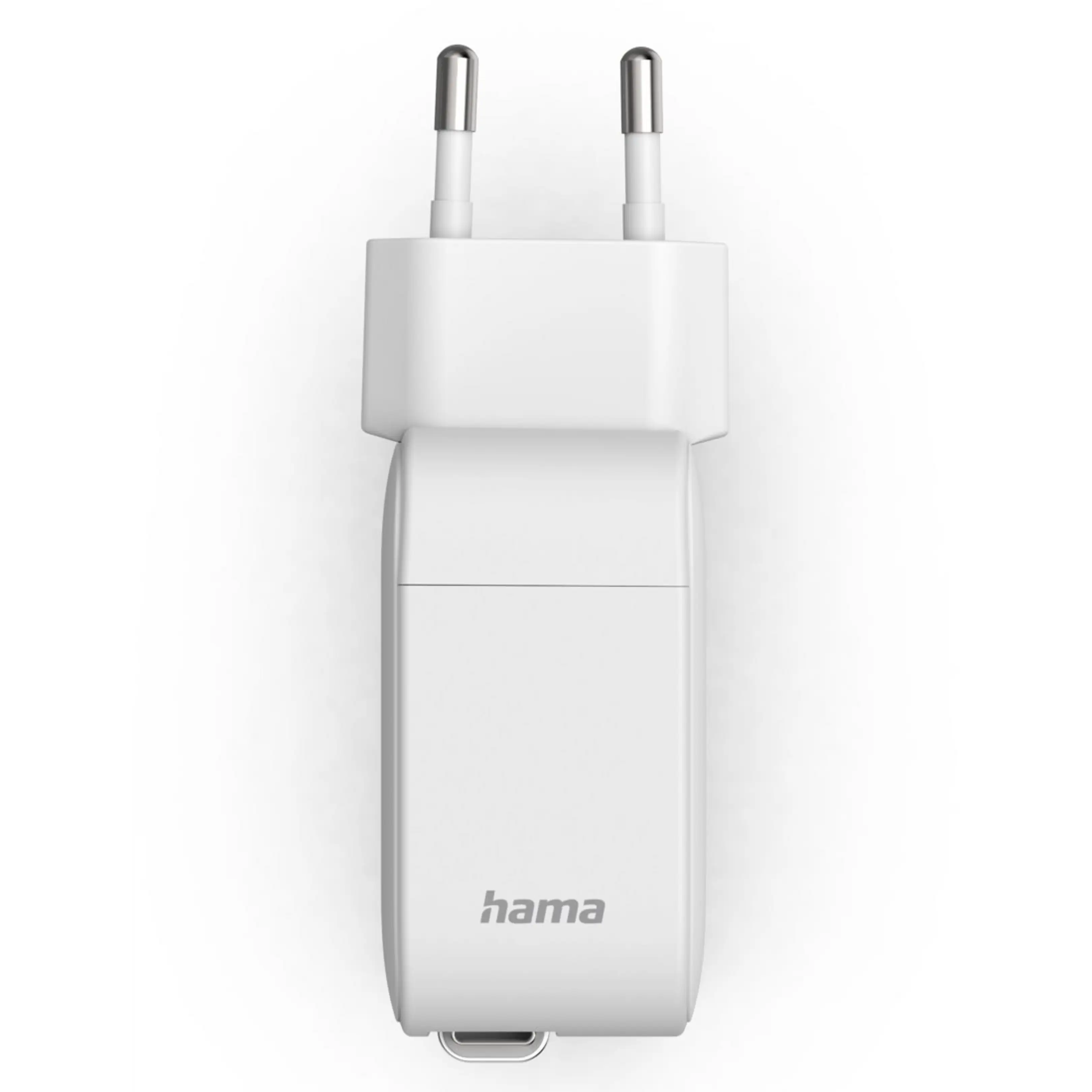 Зарядно устройство, бързо, 2 порта Hama Wireless charger USB-C 65W - PN 00201957
