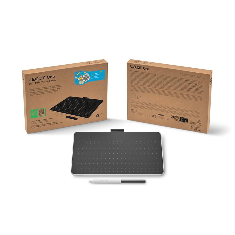 Гравичен таблет Wacom Tablet One / CTC4110WLW1B Black S - PN CTC4110WLW1B