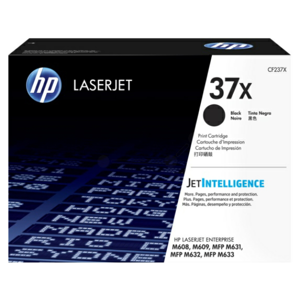 КАСЕТА ЗА HP Laserjet Enterprise M608/M609/MFP M631/M632/M633 - HIGH CAPACITY - Black - /37X/ - PN CF237X
