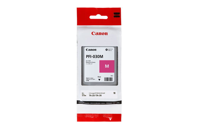 Глава за Canon imagePROGRAF TA-30/TA-20 - Ink - PFI030M (PFI-030M) / 3491C001 - Magenta - PN 3491C001