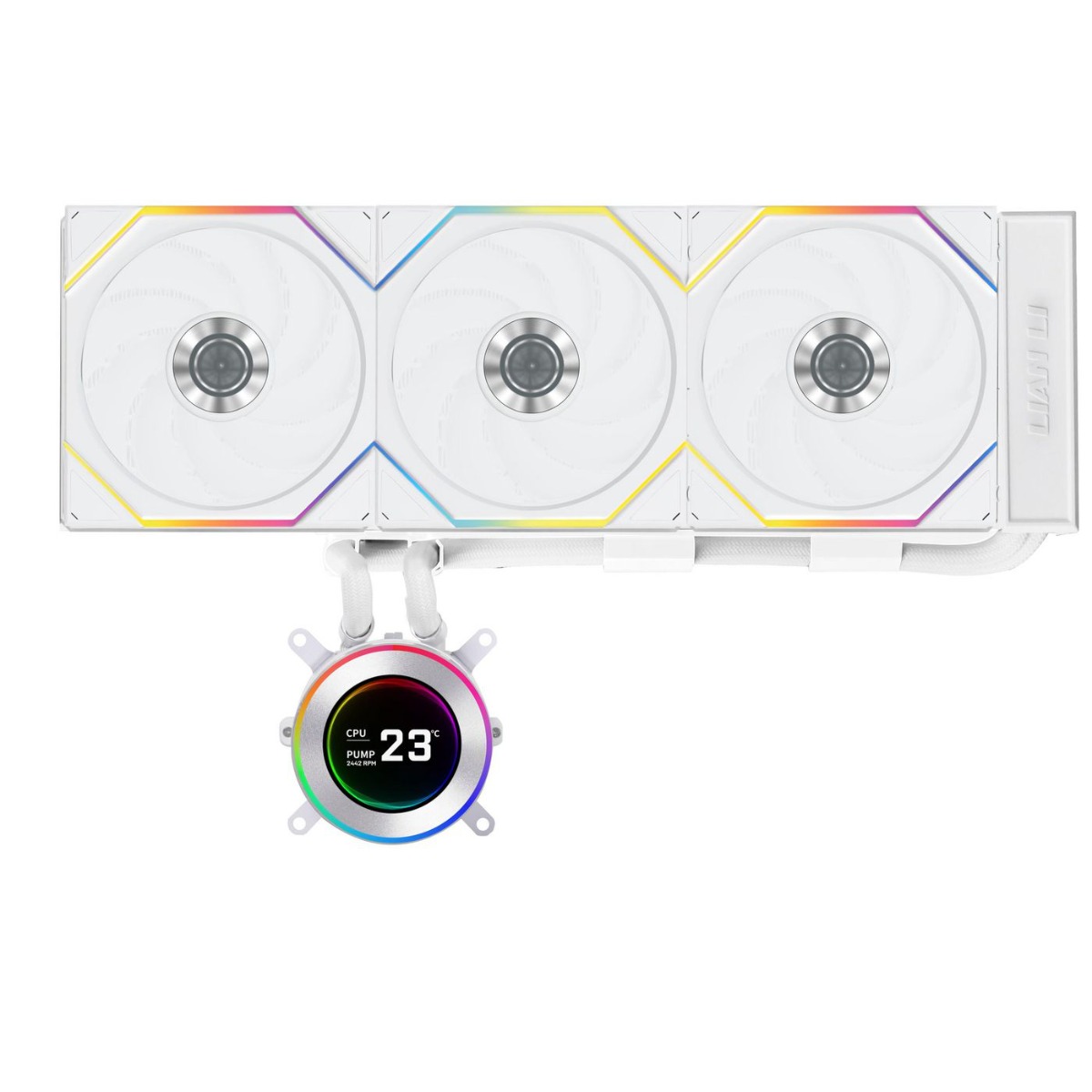 Водно охлаждане Lian Li Water cooling Hydroshift II LCD-C 360TL PN GHS2LCD36TW