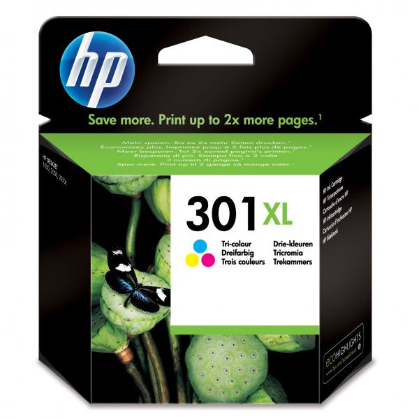 ГЛАВА ЗА HEWLETT PACKARD DeskJet 1050/2050/2050s - HIGH CAPACITY - Color - /301XL/ - PN CH564EE