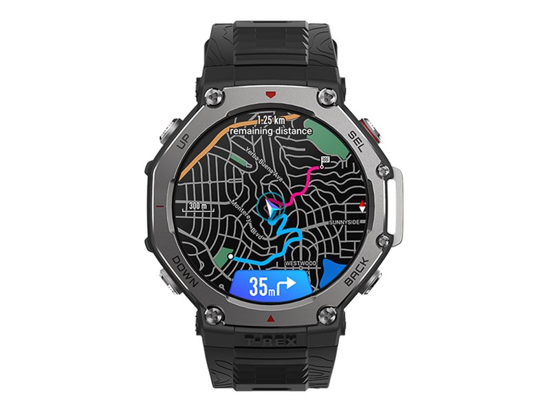 Смарт часовник Amazfit Wearable T-Rex 3 48mm / W2323GL1N Black/Grey - PN W2323GL1N