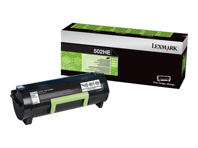 Тонер касета за Lexmark MS610dtn/MS410dn/MS610de/MS510dn - Toner - 502H / 50F2H0E - Black - XL - PN 50F2H0E