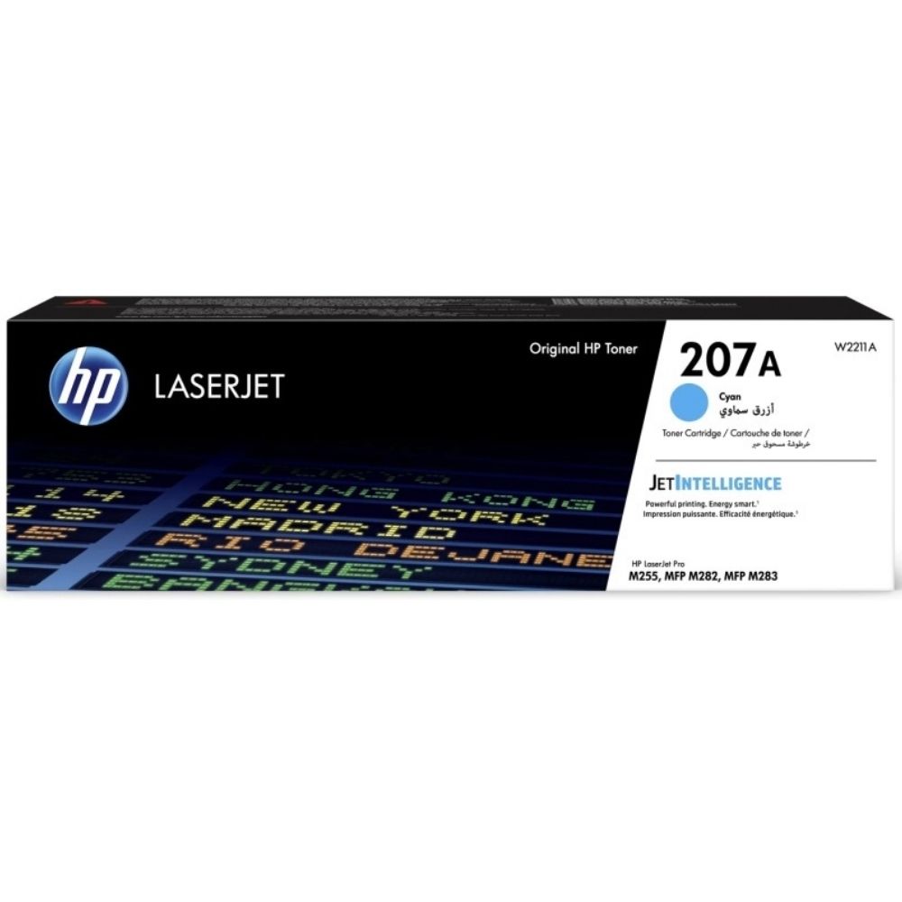 КАСЕТА ЗА HP Color Laserjet PRO M255/MFP M282/M283 - Cyan - /207A/ - PN W2211A