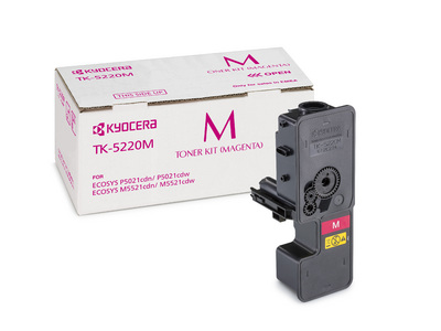 Тонер касета за Kyocera ECOSYS P5021 Series/M5521cdn - Toner - TK-5220M (TK5220M) / 1T02R9BNL1 - Magenta - PN 1T02R9BNL1