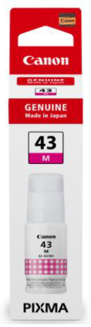 БУТИЛКА МАСТИЛО ЗА CANON PIXMA G540/G640 - /43/ - GI-43M (GI43M) - Ink Bottle - Magenta - PN 4680C001