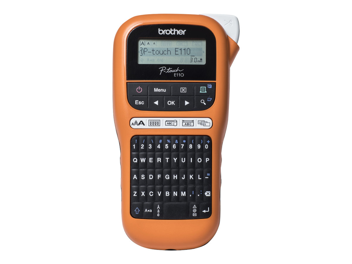 ЕТИКЕТЕН ПРИНТЕР BROTHER P-Touch PTE110VP (PT-E110VP) - PN PTE110VPYJ1 (PT-E110VPYJ1)