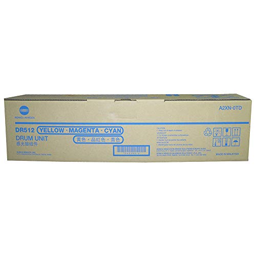 БАРАБАННА КАСЕТА ЗА KONICA MINOLTA BIZHUB C224/C284/C364/C454/C554 - Color - DRUM UNIT - DR-512COL (DR512COL) - PN A2XN0TD