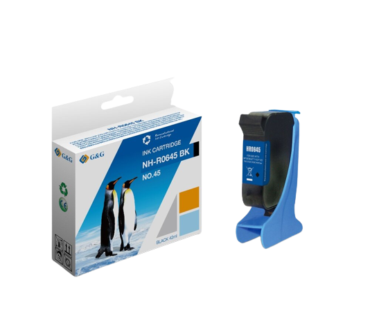 ГЛАВА ЗА HEWLETT PACKARD DeskJet 710C/720C/820Cxi/850C/815C/OfficeJet 1150C/1170C - Black - /45/ - 51645A - PN NH-R0645BK - G&G