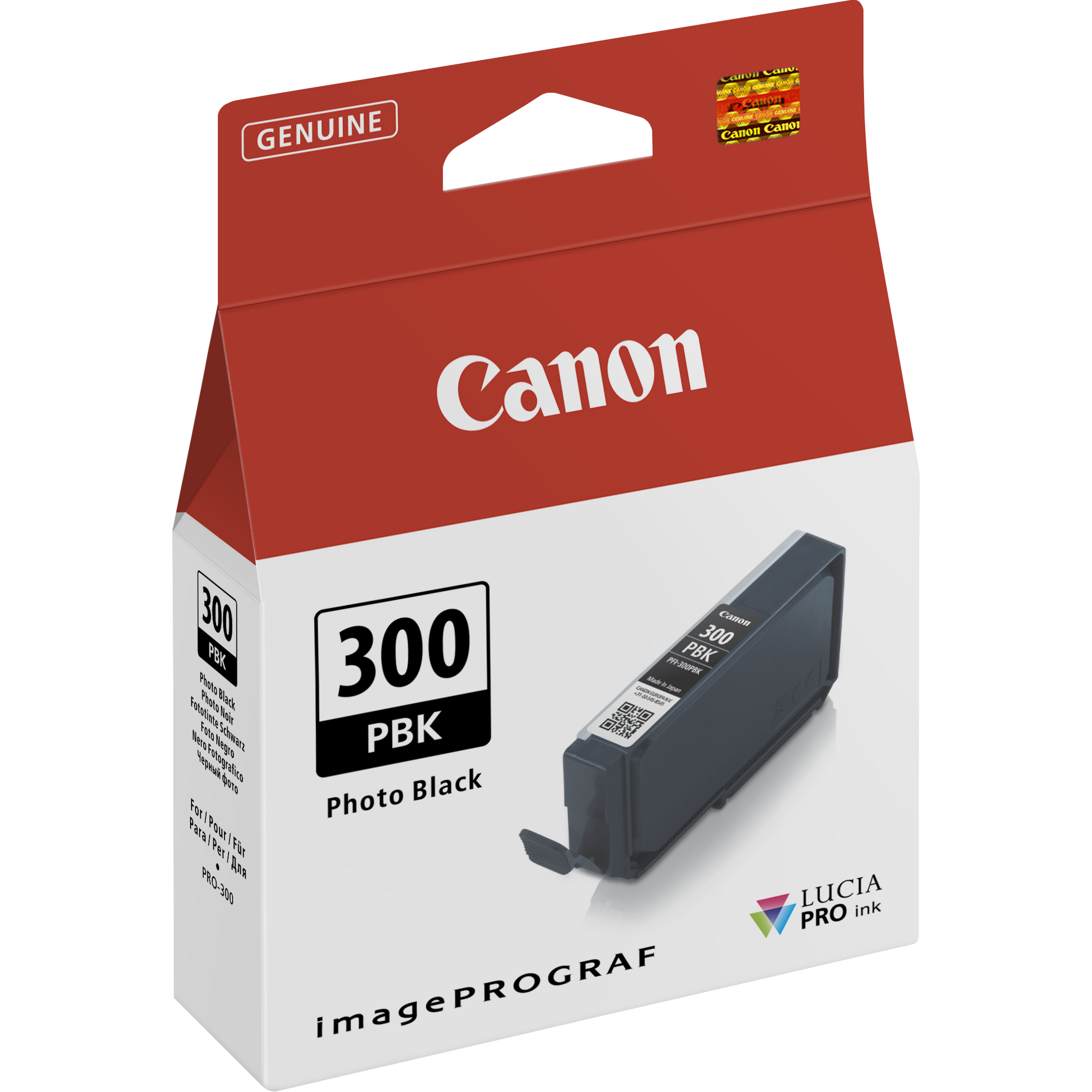 Глава за Canon imagePROGRAF Pro-300 - Ink - /300/ - PFI300PBK (PFI-300PBK) / 4193C001 - Photo Black - PN 4193C001