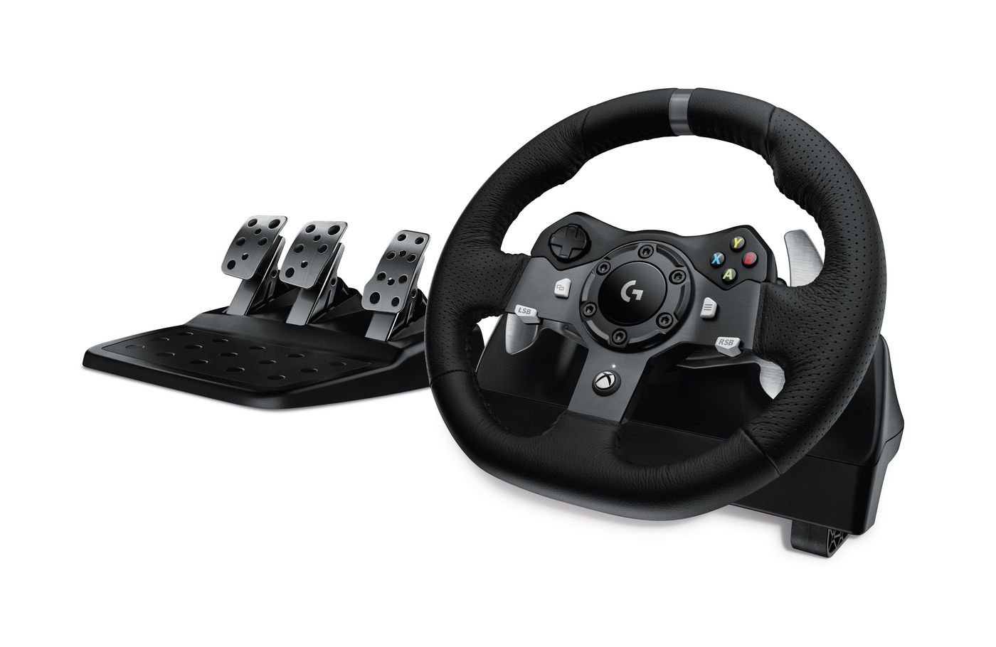 Контролер с педали Logitech Controller G920 Driving Force / 941-000123 Black - PN 941-000123