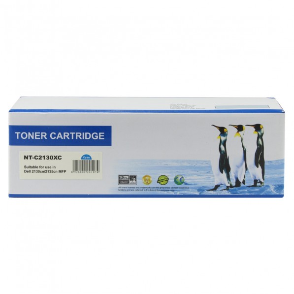 КАСЕТА ЗА DELL 2130/2135 - WITH CHIP / С ЧИП - Cyan - HIGH CAPACITY - OUTLET - 330-1437 / FM065 / T107C - PN NT-C2130XC - G&G