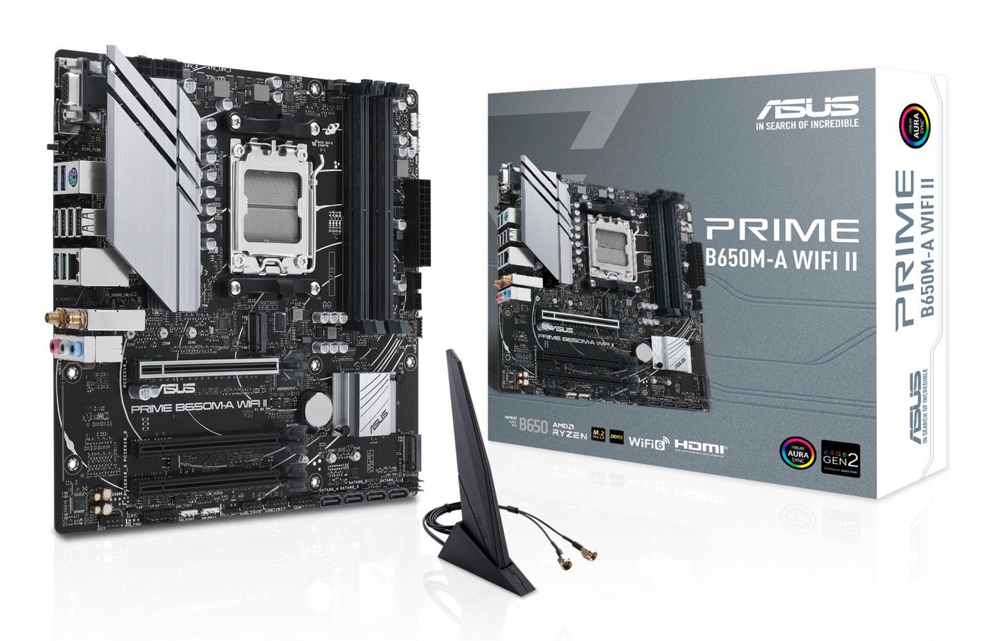 Дънна платка ASUS Mainboard PRIME B650M-A WIFI II  - PN 90MB1EG0-M0EAY0