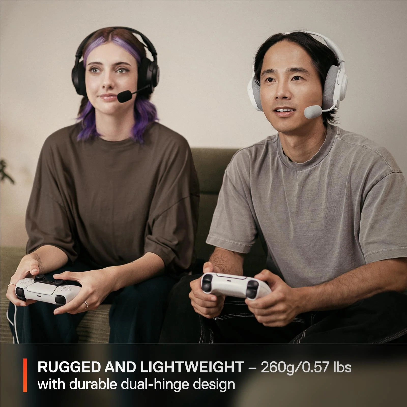 Гейминг слушалки SteelSeries Headset Arctis Nova 3PW / 61687 White - PN 61687