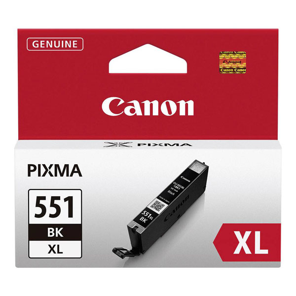 ГЛАВА ЗА CANON PIXMA IP 7250/PIXMA MG 5450/6350 - Black - ink tank - /551/ - HIGH CAPACITY - CLI-551XLBK (CLI551XLBK) - PN 6443B001