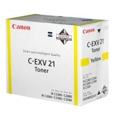 TОНЕР ЗА CANON IR C2880/C3380 - TYPE C-EXV21 - Yellow - PN CF0455B002[AA]