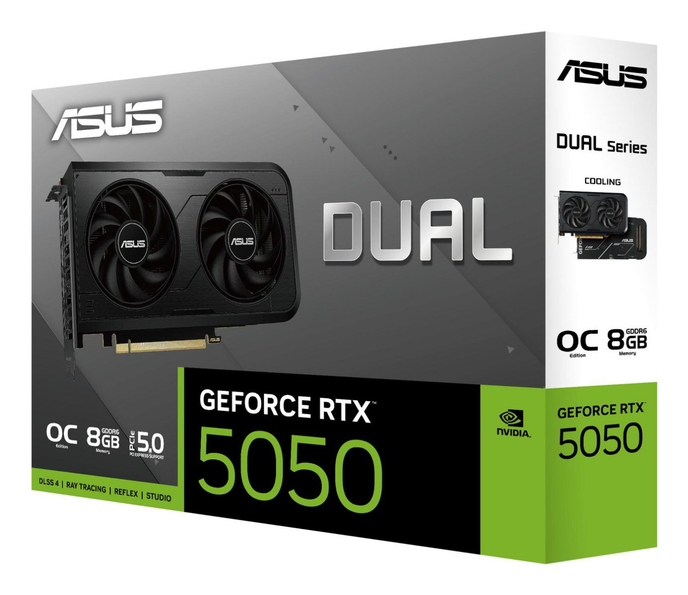 Видеокарта ASUS Graphics card Dual NVIDIA GeForce RTX 5050 8 GB GDDR6 - PN 90YV0N72-M0NA00