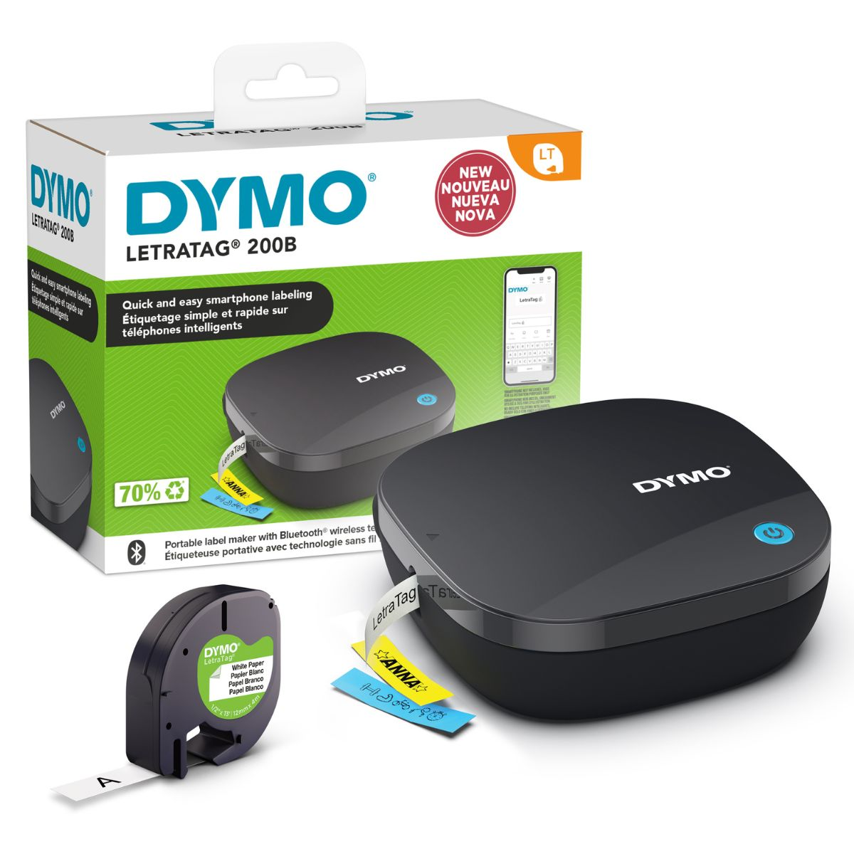Етикетен принтер Dymo Labelling device LT200B / 2172855 Black - PN 2172855