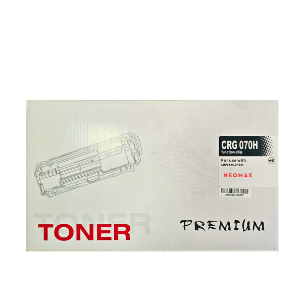 КАСЕТА ЗА CANON i-SENSYS LBP240 Series/MF460 Series - HIGH CAPACITY - WITH CHIP / С ЧИП - CRG-070H (CRG070H) - 5640C002 - Black - PN CT-CRG070H - NEOMAX