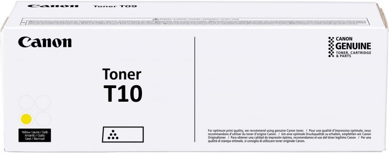 Тонер касета за Canon ImageRunner C1530/C1538/C1500/C1533/i-SENSYS X C1530/C1538/C1533 Series - Toner - HIGH CAPACITY - /T10/ / 4563C001 - Yellow - XL - (4563C001/4563C001AA) - PN 4563C001