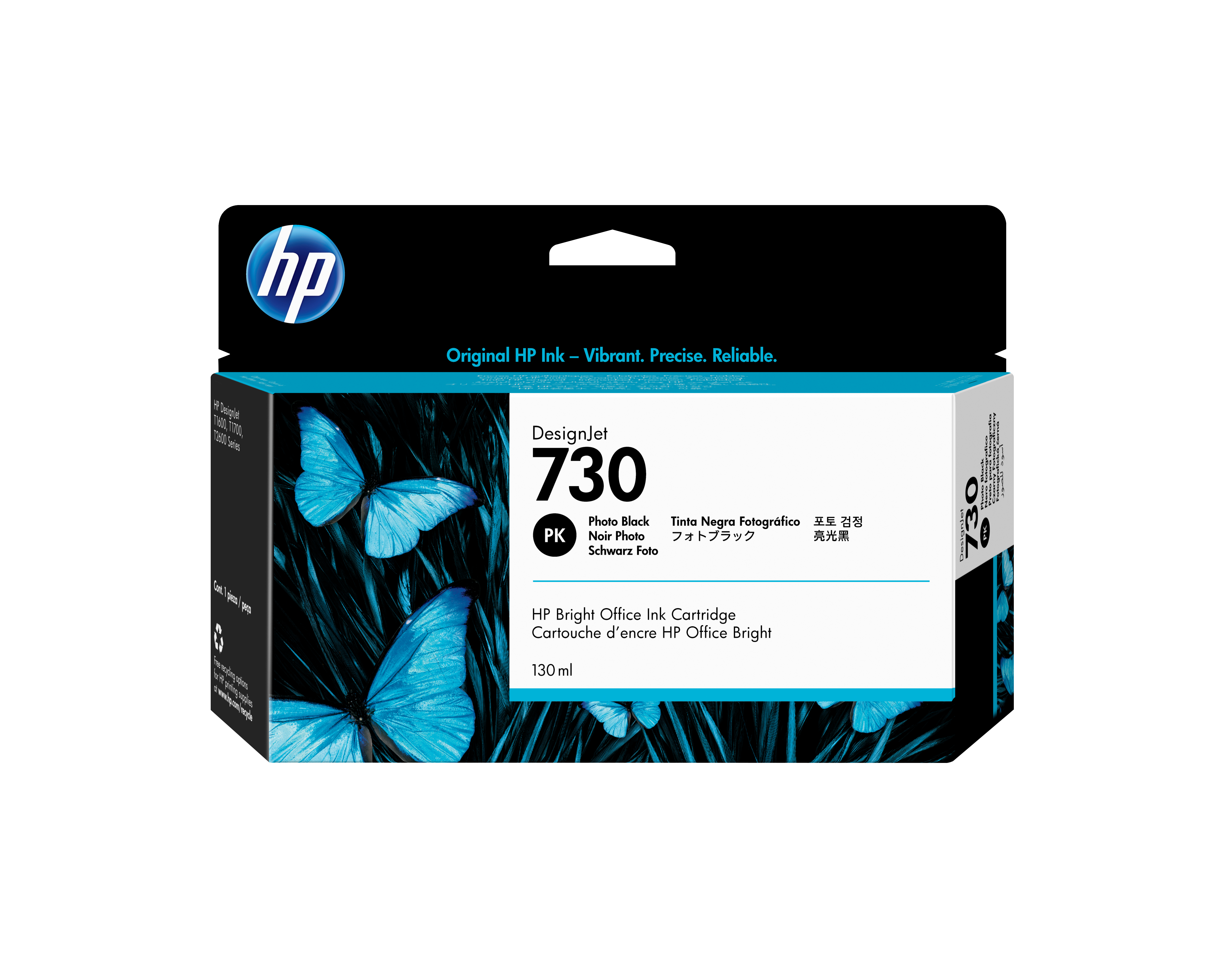 Глава за HP DesignJet T1700/T2600/T1600 Series - Ink - /730/ / P2V67A - Photo Black - PN P2V67A