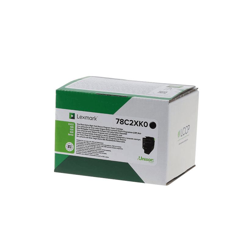 Тонер касета за Lexmark CS420/CX620/CX520 Series - Toner - EXTRA HIGH CAPACITY - 782XK / 78C2XK0 - Black - XXL - PN 78C2XK0