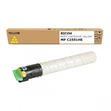 TОНЕР КАСЕТА ЗА RICOH MP C2050/C2051/C2550/C2551- MP C2551HE - Yellow - PN 841507 / 842062 / 842466