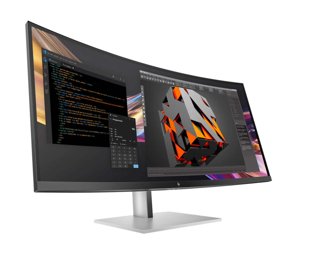 Монитор HP Monitor 8K167AA / 8K167AA#ABB Silver/Black - PN 8K167AA#ABB