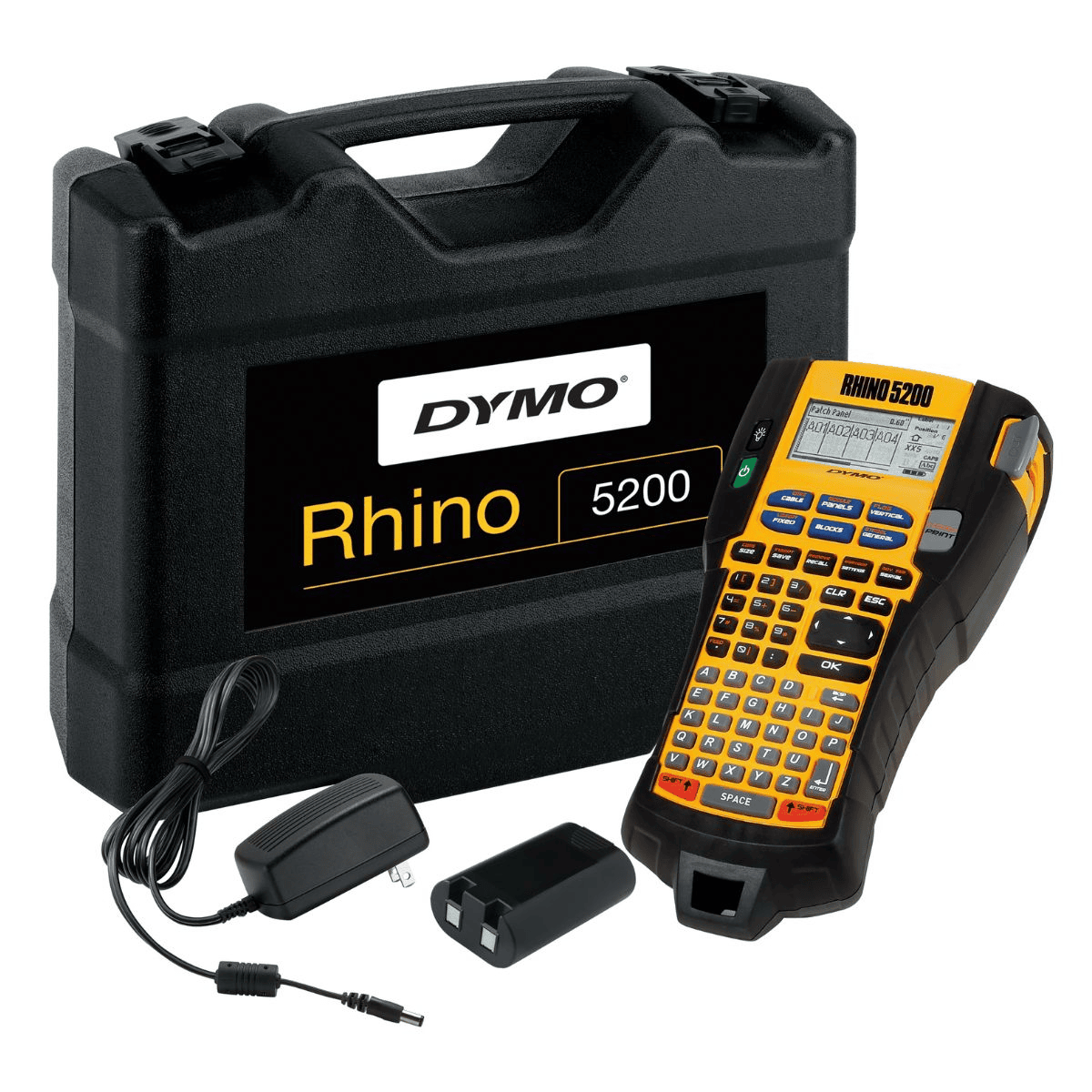 Професионален етикетен принтер Dymo Label printer RH5200 / S0841400 Yellow - PN S0841400
