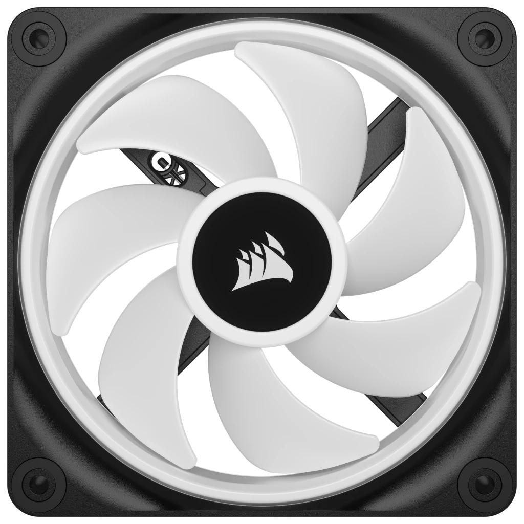 Вентилатор комплект 3 бр. Corsair Fan iCUE LINK QX120 RGB / CO-9051002-WW Black - PN CO-9051002-WW