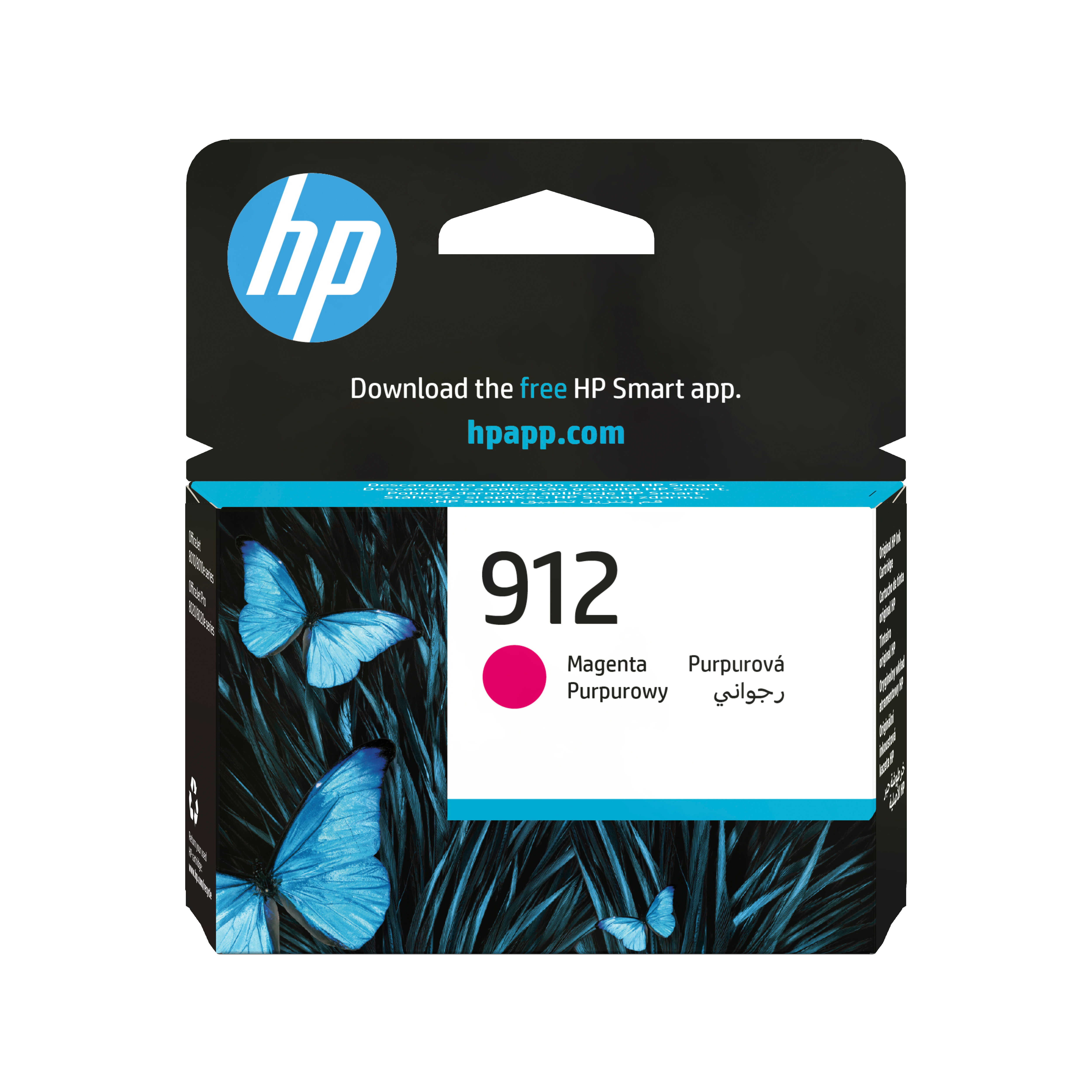 Глава за HP OfficeJet Pro 8020/8010 Series - Ink - /912/ / 3YL78AE - Magenta - PN 3YL78AE