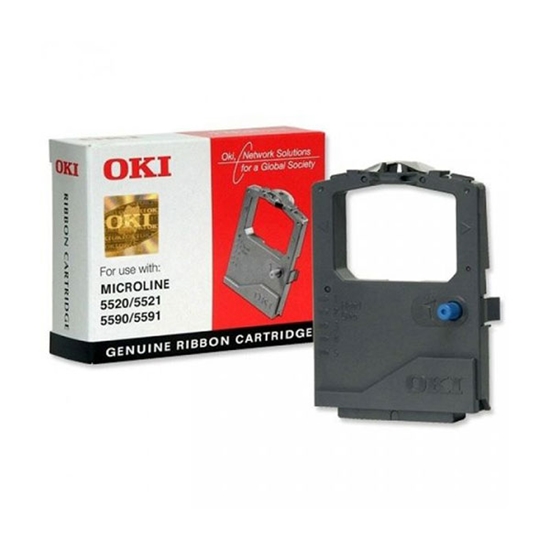 ЛЕНТА ЗА МАТРИЧЕН ПРИНТЕР OKI ML 5520/5521/5590/5591 - Black - PN 01126302 / 01126301 - 4 милиона символа