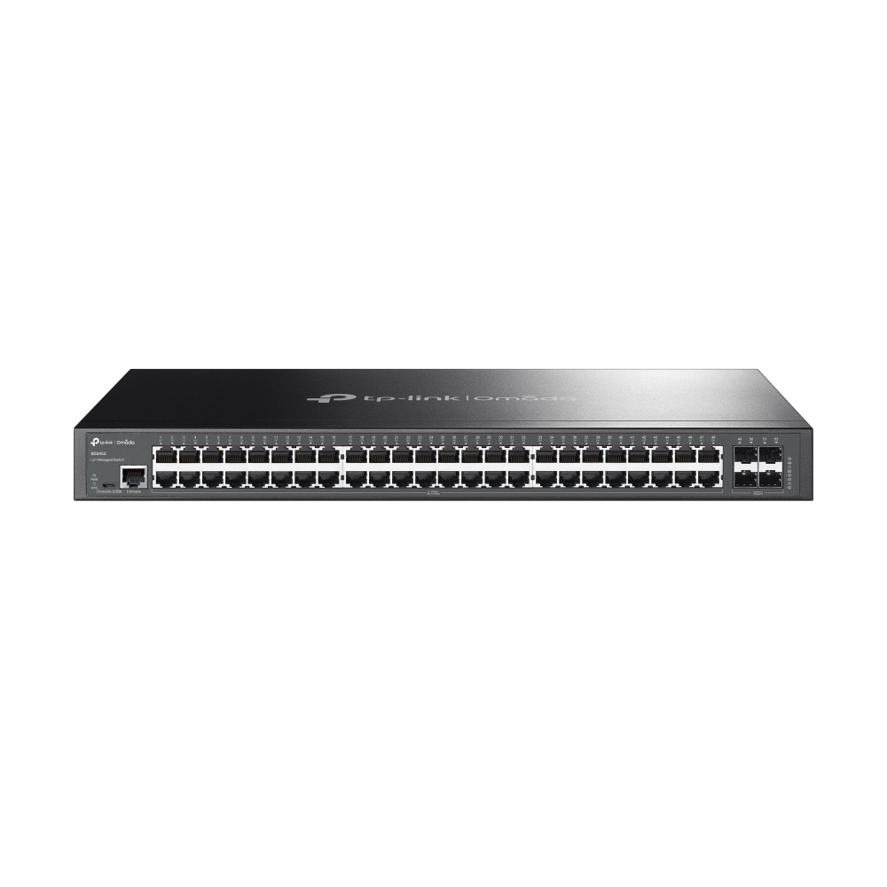 Суич TP-LINK Switch TL-SG3452 / TL-SG3452 - Black - PN TL-SG3452