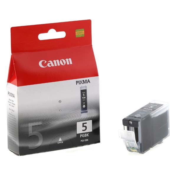 ГЛАВА ЗА CANON PIXMA iP 4200/5200/5200R/6600D/MP 500/800 - Pigment black ink tank - PGI-5BK (PGI5BK) - PN 0628B001