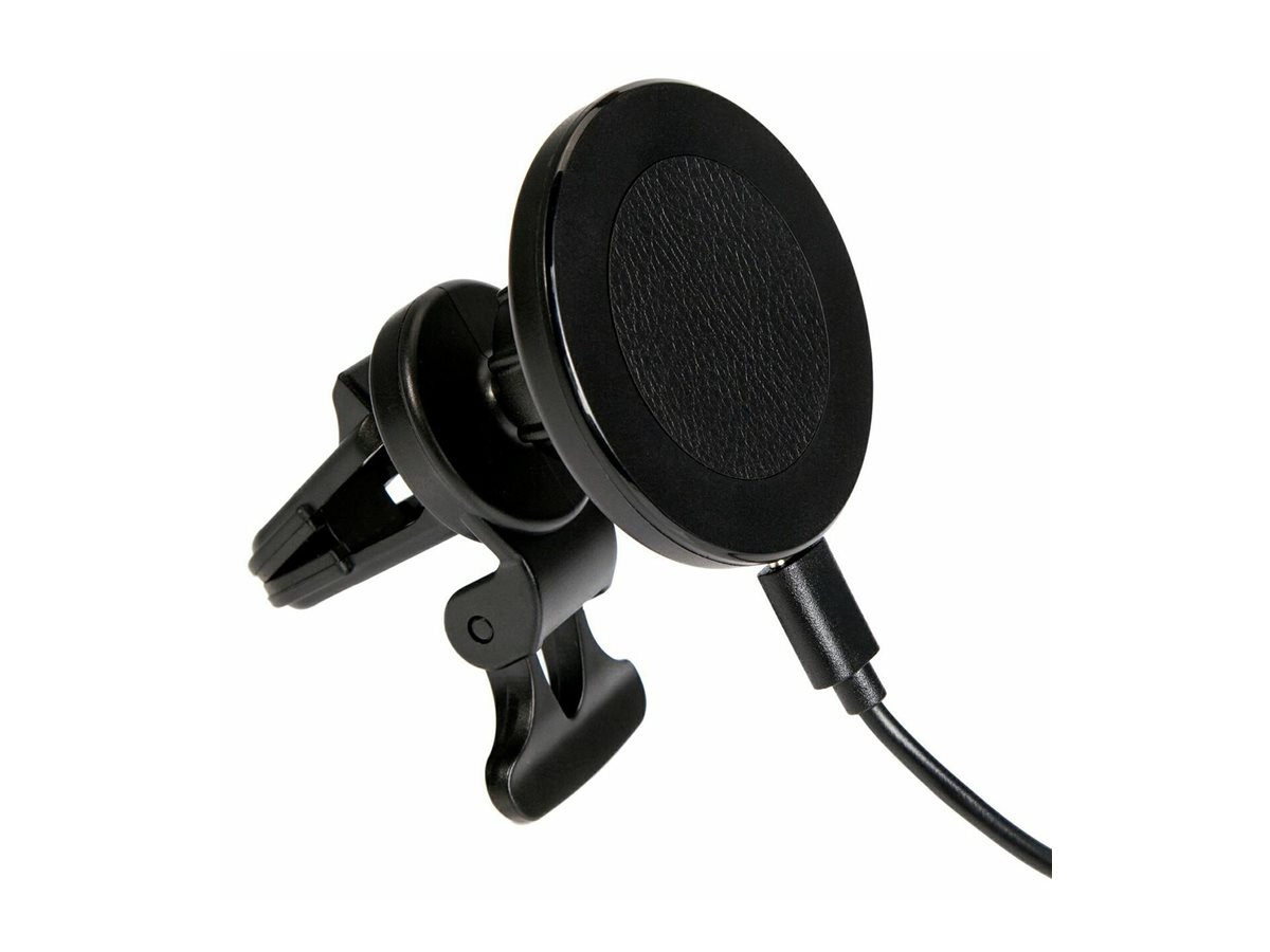 ЗАРЯДНО ЗА АВТОМОБИЛ eSTUFF Magnetic, Wireless - Black - PN ES638130