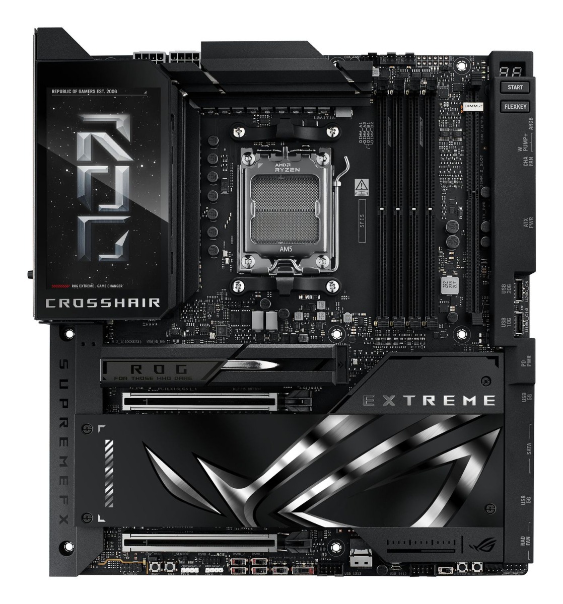 Дънна платка ASUS Mainboard ROG CROSSHAIR X870E EXTREME Black - PN 90MB1LB0-M0EAY0