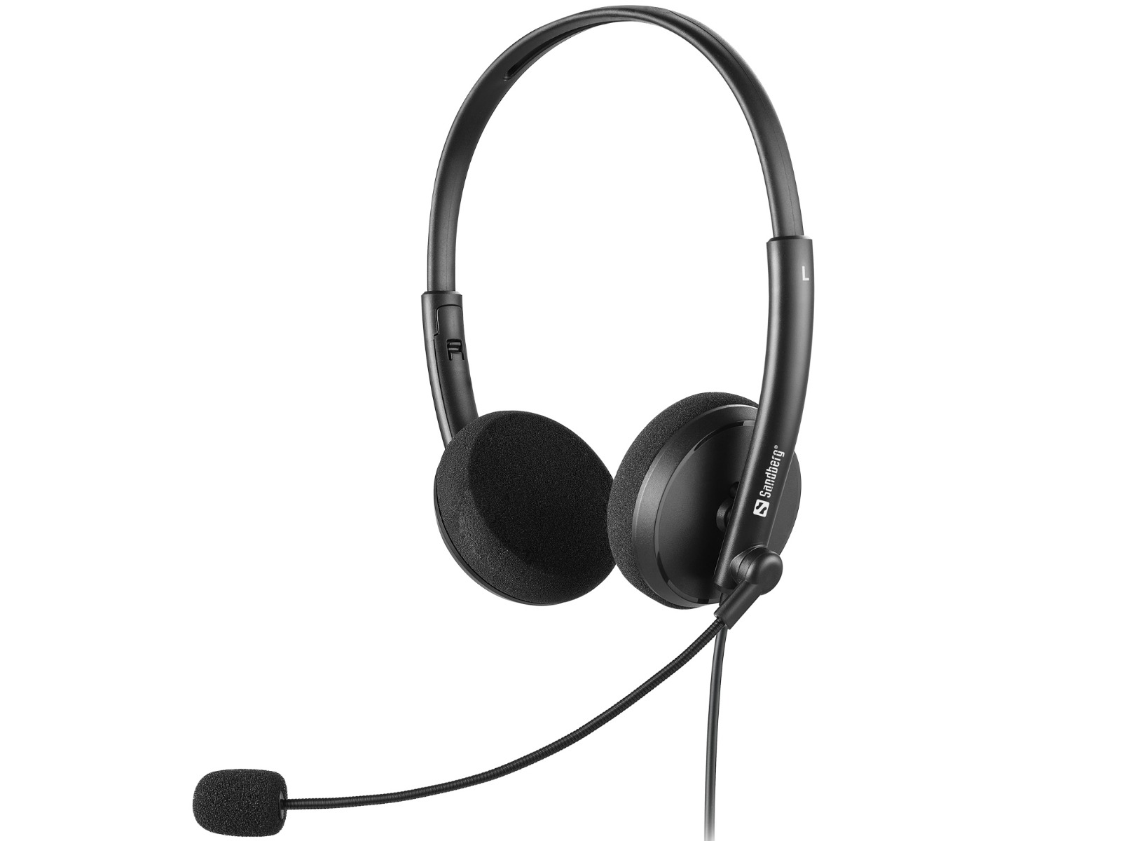 СЛУШАЛКИ SANDBERG Saver MiniJack Office - Black - PN 325-41