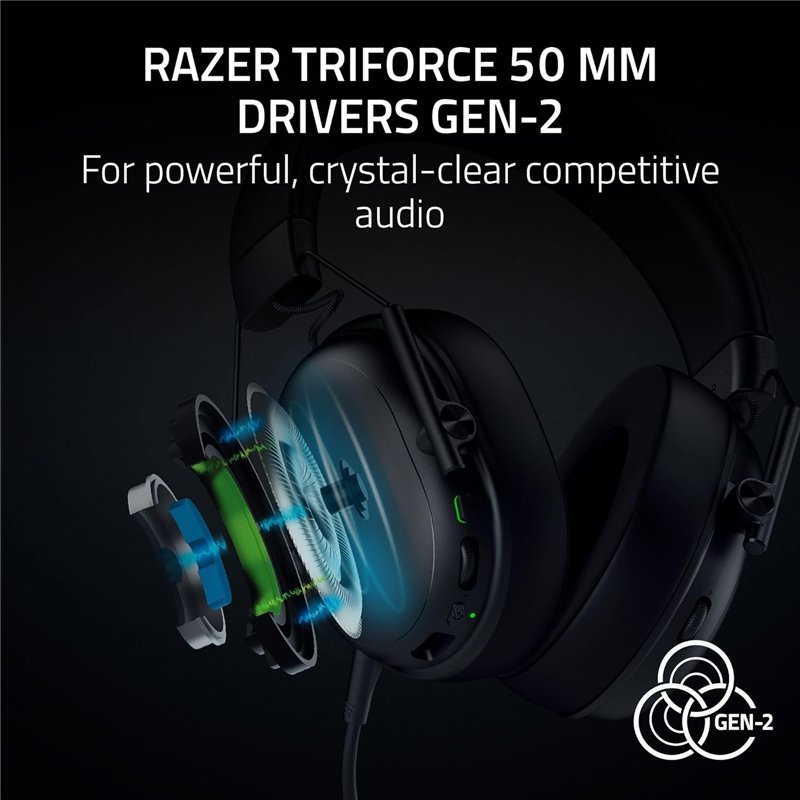 Гейминг слушалки Razer Headset BlackShark V3 X HyperSpeed / RZ04-05420100-R3M1 - Black - PN RZ04-05420100-R3M1