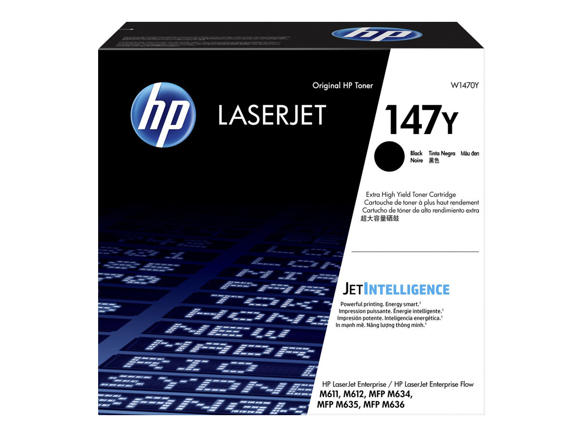 Тонер касета за HP LaserJet Enterprise M610 Series - EXTRA HIGH CAPACITY - Toner - /147Y/ / W1470Y - Black - XXL - PN W1470Y