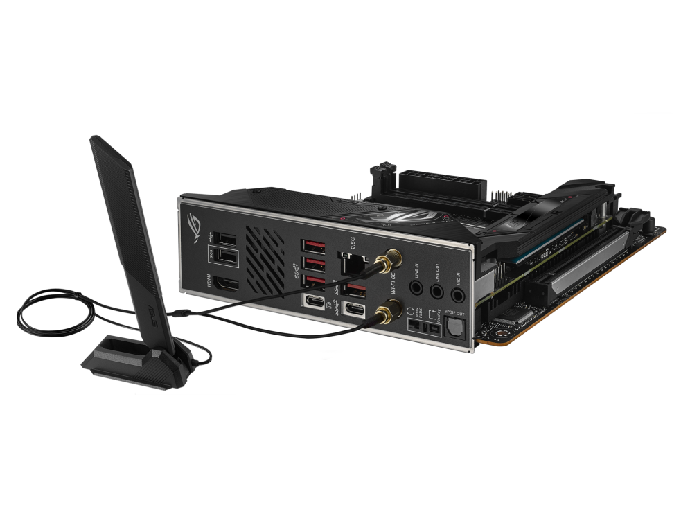 Дънна платка Asus Motherboard ROG STRIX B650E-I GAMING WIFI / 90MB1BI0-M0EAY0 - Black - PN 90MB1BI0-M0EAY0
