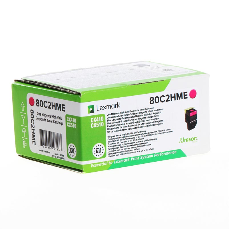 Тонер касета за Lexmark CX410dte/CX410de/CX510dhe/CX410e - Toner - 802HM / 80C2HME - Magenta - XXL - PN 80C2HME