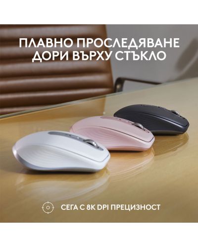 МИШКА LOGITECH MX Anywhere 3S - Wireless / Безжична - Graphite - PN 910-006929