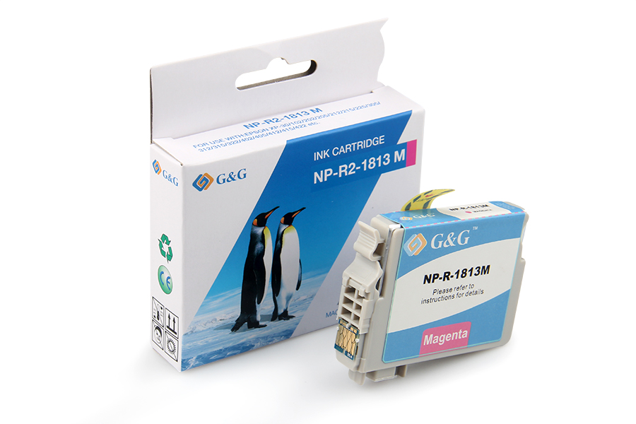 ГЛАВА ЗА EPSON Expression Home XP 30/102/202/205/302/305/402/405 - Magenta - C13T18034010/C13T18134010 - PN NP-R-1813M - G&G