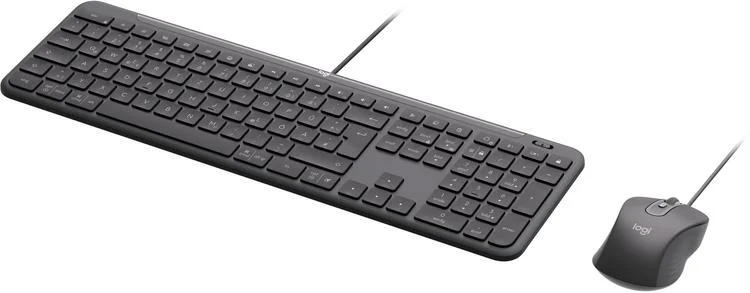 Комплект Мишка + Клавиатура Logitech Mouse and keyboard set Signature Slim Combo MK620 US / 920-013349 Graphite - PN 920-013349