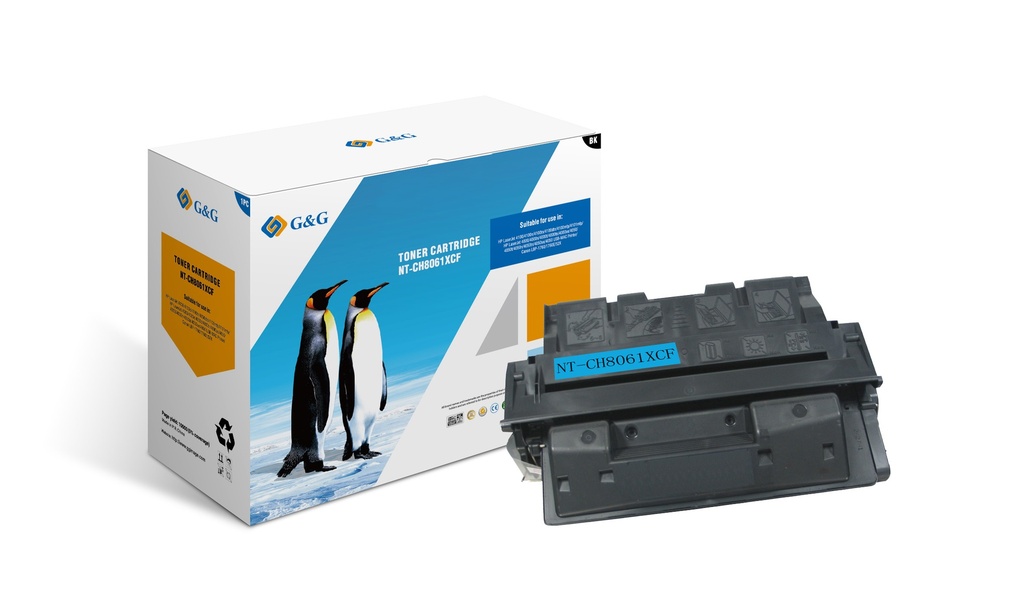 УНИВЕРСАЛНА КАСЕТА ЗА HP Laserjet 4000/4050/4100/CANON LBP 1760 - EP-52 (EP52) / C4127X / C8061X - PN NT-PH8061XC/CH8061HCF - G&G