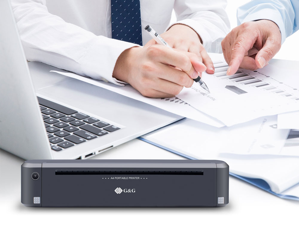 МОБИЛЕН ПРИНТЕР А4 G&G - HEAT TRANSFER PRINTER A4 GG-TD-810 (GGTD810) - PN TDN800R12P